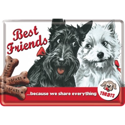 Best Friends - Metalna razglednica
