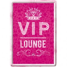 VIP Pink Lounge - Metalna razglednica