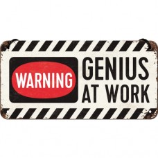 Genius at Work - Viseći znak