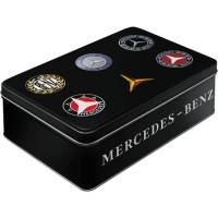 Mercedes - Logo - Tanka kutija sa poklopcem