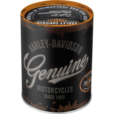 Harley-Davidson Genuine Logo - Kutija za novac