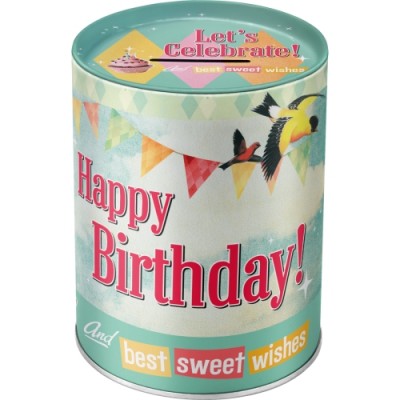 Happy Birthday Birds - Kutija za novac