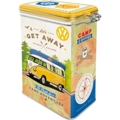 VW Bulli - Lets Get Away - Kutija sa poklopcem