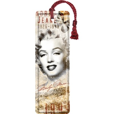Marilyn Monroe - Portrait-Collage - Metalni obeleživač