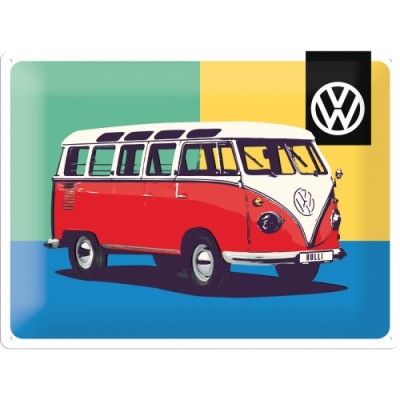 VW Bulli Pop Art Special Edition - Znak 30x40cm