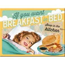 Breakfast In bed - Magnet